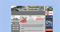 Desktop Screenshot of infosconstruction.com